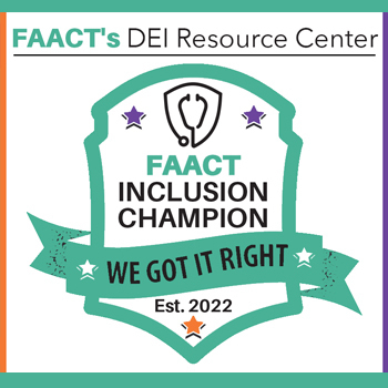 FAACT Inclusion Champion